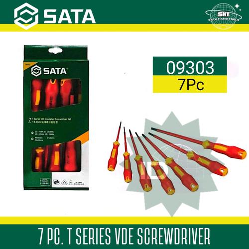 Jual SATA Obeng listrik 7 pcs VDE Insulated Screwdriver 09303 - Jakarta ...