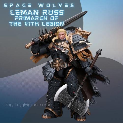 IN STOCK JOYTOY 1/18 Scale JT6137 Space Wolves Leman Russ Primarch Of The Vith Legion I.371208345 IN STOCK JOYTOY 1/18 Scale JT6137 Space Wolves Leman Russ Primarch Of The Vith Legion I.371208345