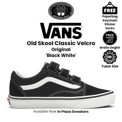 Jual Sepatu Vans Old Skool Classic VR Black White Pria Wanita