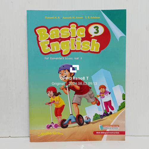 Jual Basic English Kelas 3 Sd Kurikulum Merdeka Yudhistira Original ...