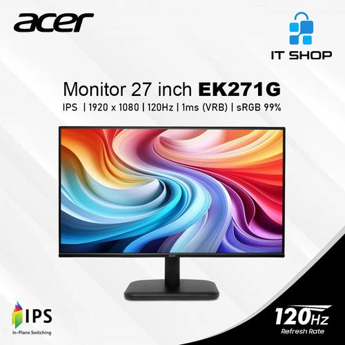 Acer スタンダードモニター 27インチ IPS EK271Ebmix（【Amazon