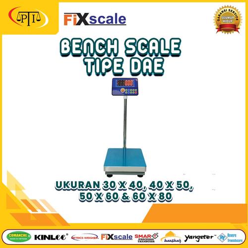 Jual Timbangan Duduk ( Fixscale ) - Bench Scale - DAE - Size 40 x 50 ...