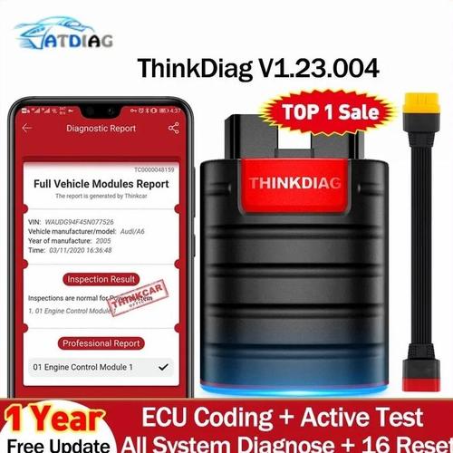 Jual THINKCAR Thinkdiag Full System 16 Reset ECU Coding Active Test Pro