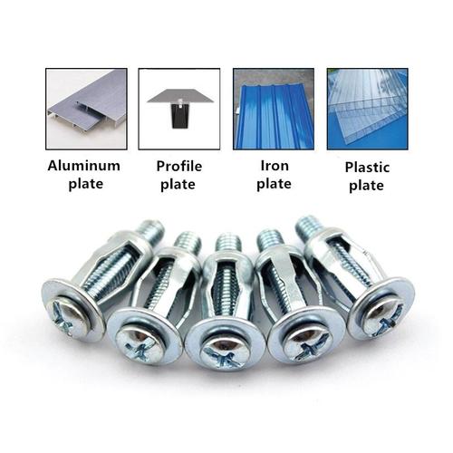 Jual Sekrup Kelopak Jack Nuts Skrup Rivet Metal Fisher M4/M5/M6 Mur ...