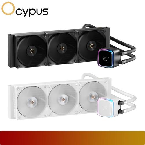 CPUクーラー 水冷、デジタルディスプレイ、360MM AIO 簡易水冷 Ocypus