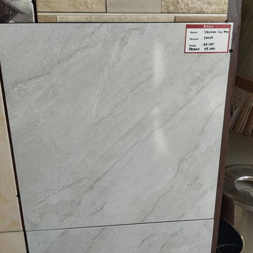 Jual KERAMIK LANTAI SPECTRUM SIBU GREY 50X50 KUALITAS 1 GRADE A - Kab ...