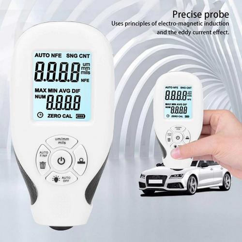 Jual Alat Ukur Ketebalan Cat Logam Mobil Paint Thickness Gauge Coating ...