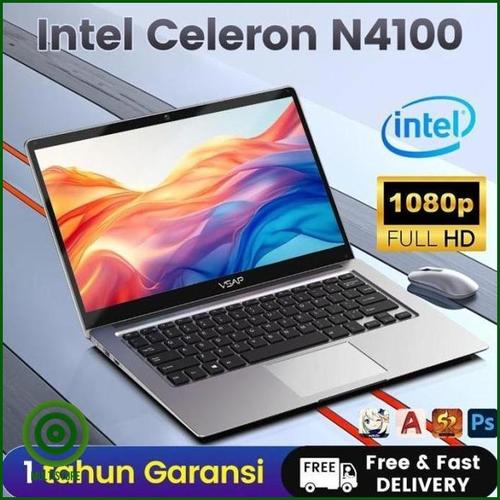 Jual Topedia- VASP Laptop Intel Celeron N4100 8GB RAM 256GB SSD