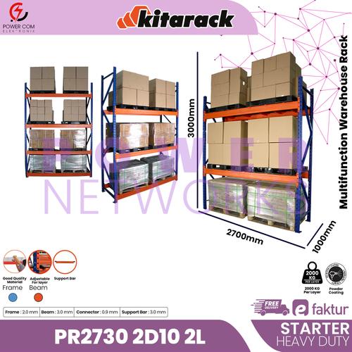Jual KITARACK Rak Palet 2 TON Pallet Rack Heavy Duty Panjang 2.7M ...