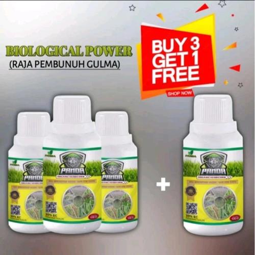 Jual [Beli 3 gratis 1] Herbisida Panda - Pembasmi Rumput Hama dan Gulma ...