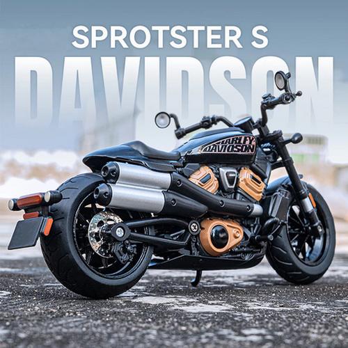 Jual Diecast Mainan Koleksi pribadi Miniatur Motor Maisto Harley