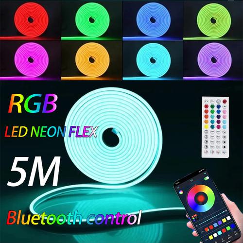 Led Flex Remote Jual Lampu Neon Flex Remote 5 Meter 24V Lampu LED Strip Light RGB Warna ...