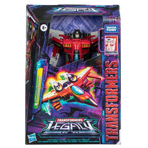 Transformers Legacy Armada Universe Starscream | Action Figure Voyager 17,5 Cm | Giocattolo 2-in-1 Con Spada Energon | Hasbro - 2