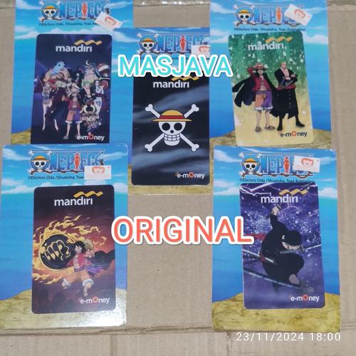 Promo Mandiri One Piece Emoney One Piece - Original - Zoro - Jakarta ...