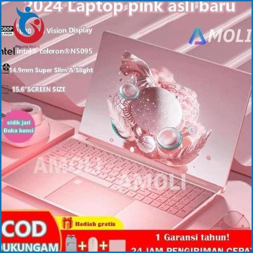 Jual Piguna- [Laptop Merah Muda Terbaru] Notebook Murah Asli Baru 15,6 ...