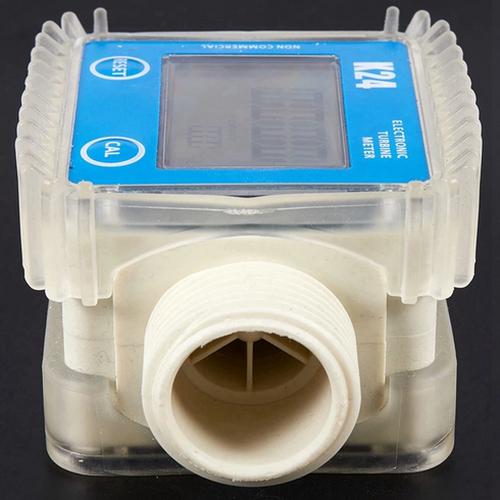 Jual K24 Turbine Digital Flow Meter 1 inch LCD Flow meter Digital ...
