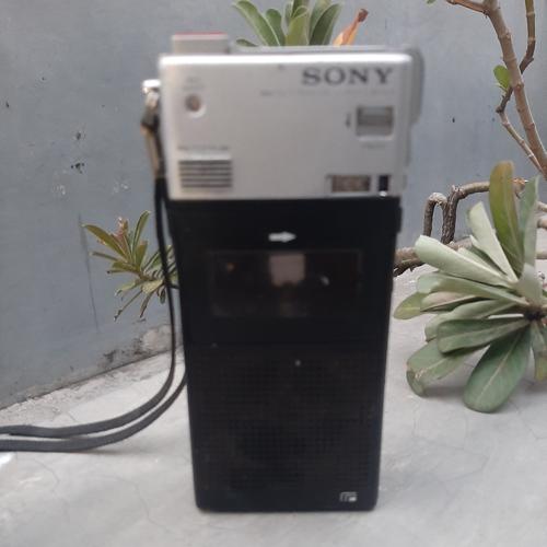 Sony M-470 Black Clear Voice Plus Microcassette-corder Voice Recorder Works
