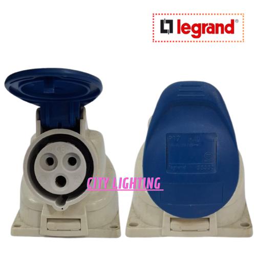 Jual Legrand Surface Mounting Sockets 16A 2P+E 3Pin Female 553.53 IP44 ...