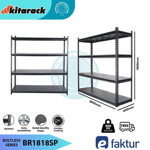 Jual KITARACK - Rak Gudang Type BR1818SP 4 Layer - Steel - Panjang 1,8 ...