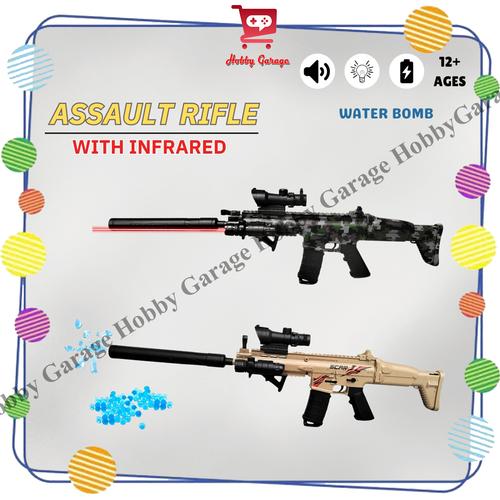 Water Assault Rifle Jual Mainan Tembakan Anak WGG Assault Rifle with Infrared Water Gel ...