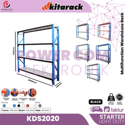Jual KDS2020 BIRU HITAM RACK GUDANG BESI - Kota Surabaya - POWER COM ...