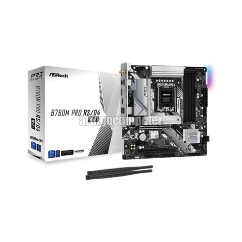 Gambar Motherboard AsRock (1700) B760M PRO RS WiFi DDR5 dari ArinGoComputer Kota Samarinda Tokopedia