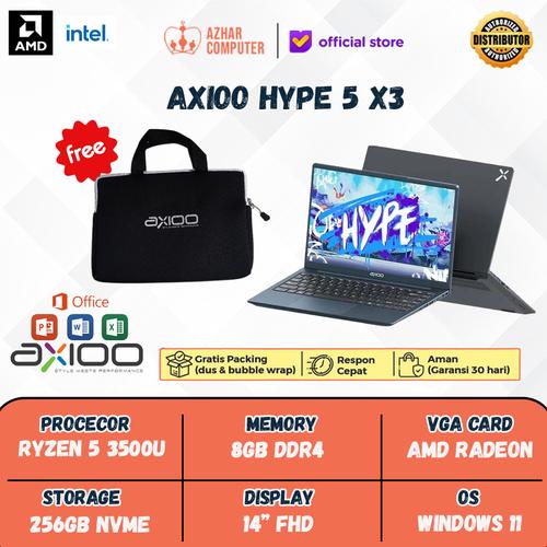 Jual Axioo Hype 5 AMD X3 Ryzen 5 3500 RAM 8GB 512GB W11 ORI 14 Inchi ...