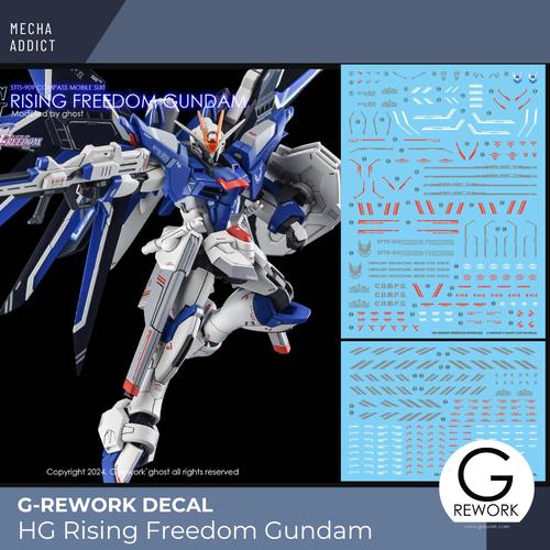 Rising Freedom Decal Guide.pdf Promo Water Slide Decal HG RISING FREEDOM GUNDAM by G-Rework - Original ...