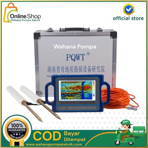 Pqwt Color Code Jual PQWT-S Detector Finding Underground Water and Water Tables 0-500m ...