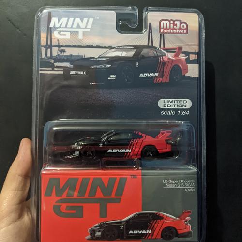 Jual Minigt Nissan Silvia S15 LBWK Advan Blister Version - Kota ...