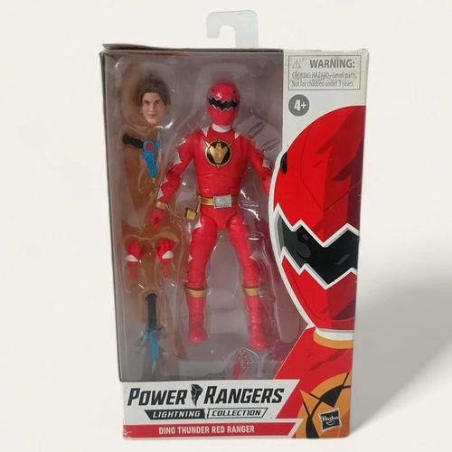 Jual Power Rangers Dino Thunder Red Ranger Lightning Collection - Kota ...