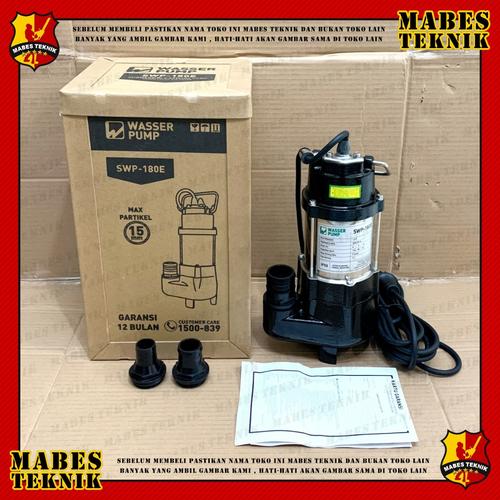 Jual POMPA CELUP AIR KOTOR WASSER SWP-180E / WASSER SWP 180E NON ...