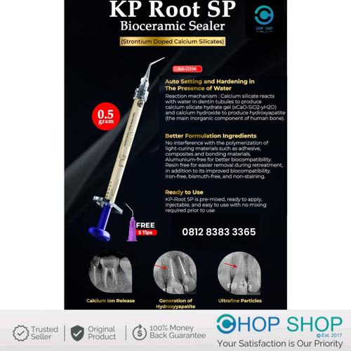 Jual ORIGINAL Woodpecker Bioceramic Sealer KP Root SP - BC Sealer MTA ...