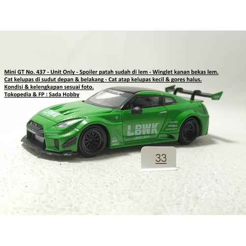 MINIGT LIBERTY WALK GT-RR35 Magic Green Mini GT Tarmac Works LBWK