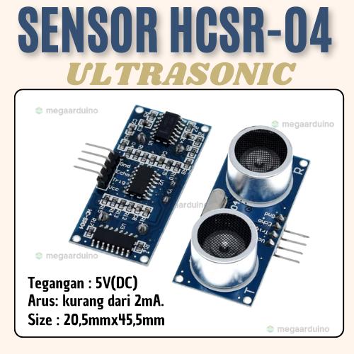 Jual Sensor Ultrasonic HC - SR04 HC-SR04 SR 04 Arduino Module hcsr04 ...