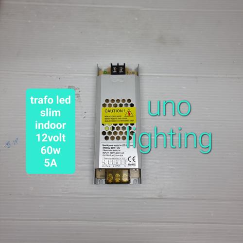 Jual trafo psu led cctv 60w 5a 12volt / driver led 12v 5A 60watt 60w ...