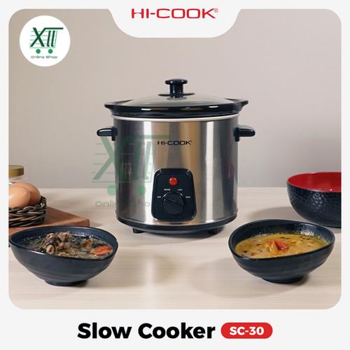 Jual HI-COOK SC~30 SLOW COOKER LITER Penghangat Makanan Kota