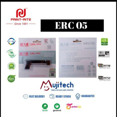 Jual PRINT RITE EPSON ERC 05 PRINTRITE ERC05 SEAMLESS PRINTER RIBBON ...