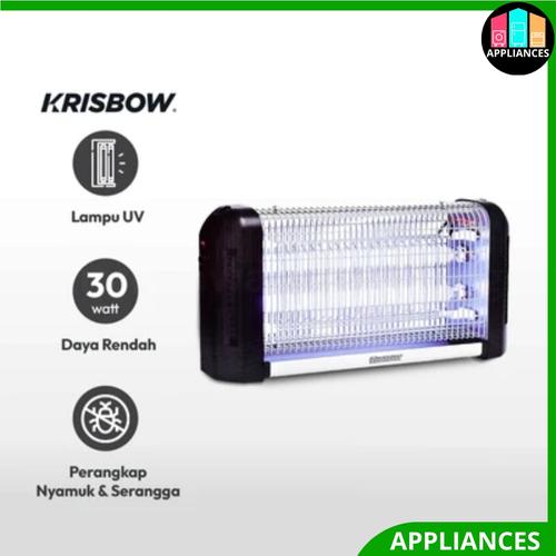 Jual Krisbow Perangkap Nyamuk 2x15 Watt Dengan 2 Lampu Uv Krisbow ...