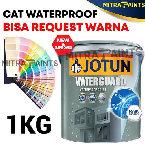 Jual Jotun Waterguard 1 Kg Cat Tembok Jotun Waterproof Custom Warna ...