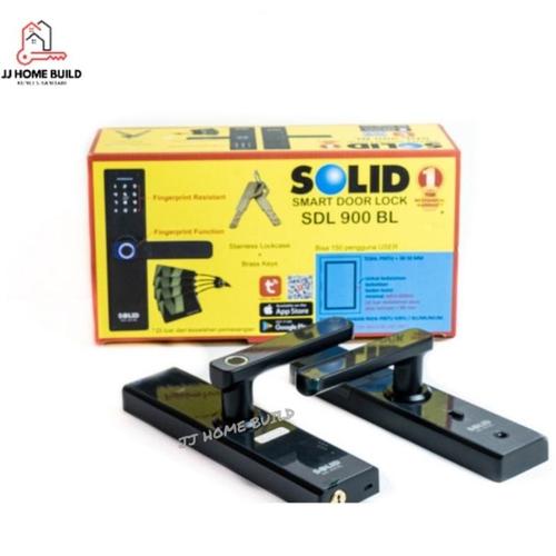 Jual Solid Smart Door Lock SDL 900 BL/Smart Lock Solid/Kunci Digital ...