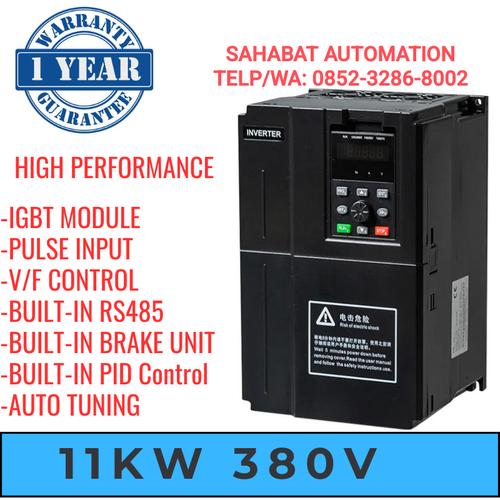 Jual Inverter 11KW 15HP 380V 3Phase Inverter Motor 11 KW 15 HP 3 Phase ...