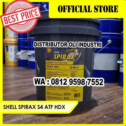 Jual SHELL SPIRAX S4 ATF HDX ( 20 Liter - Ready Stock ) - Kota ...