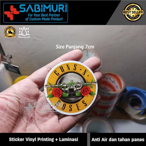 Jual Sticker Vinyl - Band Gun n Roses GNR - Kab. Bekasi - Tunin Digital ...