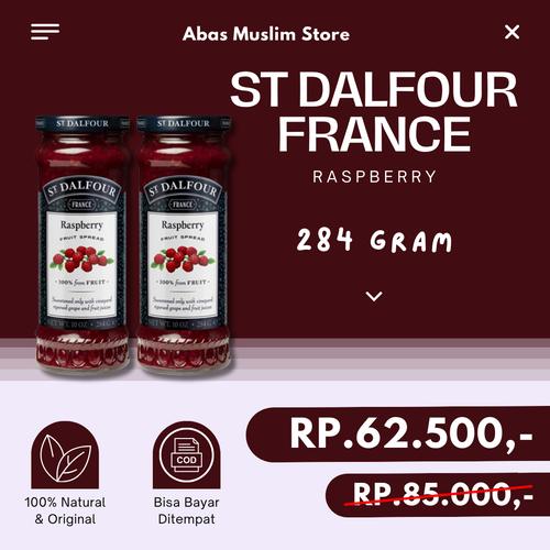 Jual Selai St Dalfour Rasa Raspberry 284 Gr Fruit Spread St. Dalfour ...