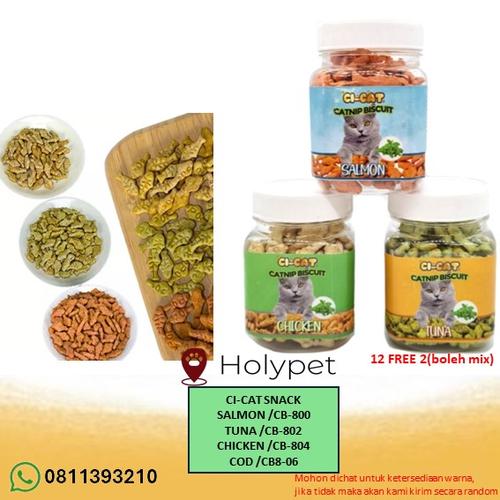 Jual Ci-CAT SNACK / SNACK KUCING / MAKANAN RINGAN KUCING - Kota ...