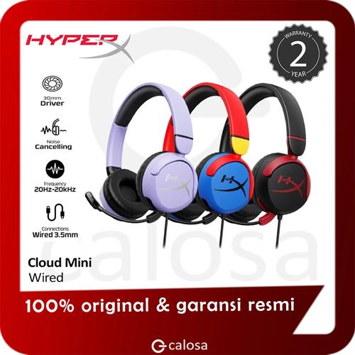 Jual HyperX Headset Gaming Cloud Mini Wired multi Bergaransi Resmi ...