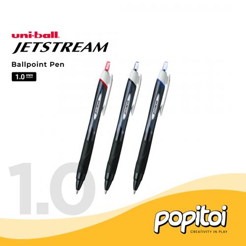 Uni-Ball Jetstream SXN-210 Vullingen – 1,0 Mm – Zwarte Gelinkt – Sneldrogend, Waterbestendig – Set Van 6 – Voor Vloeiend, Sabotagebestendig Schrijven