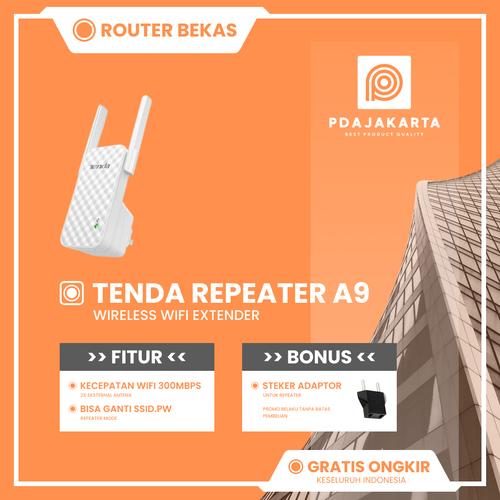 Jual Range Extender/ Repeater TENDA A9 A301 Penguat Signal Wifi