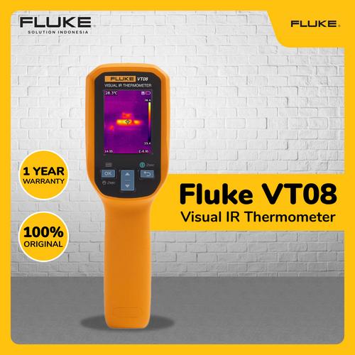 Promo Fluke VT08 Visual IR Thermometer Baterai Logam Suhu